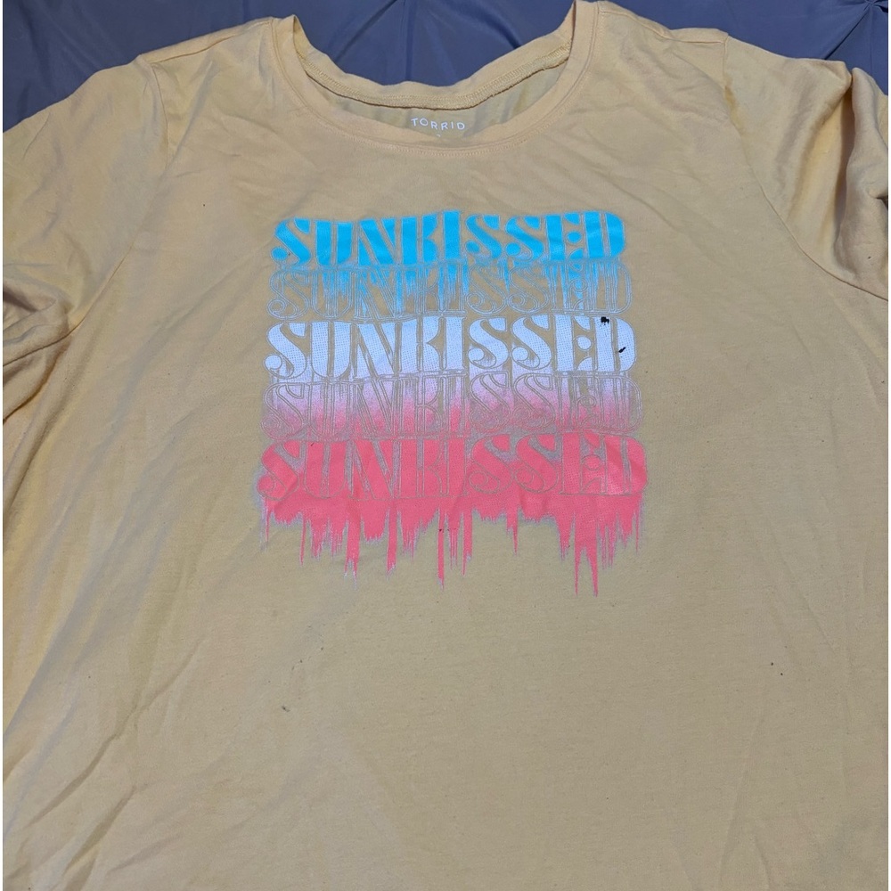 Torrid sunkissed shirt